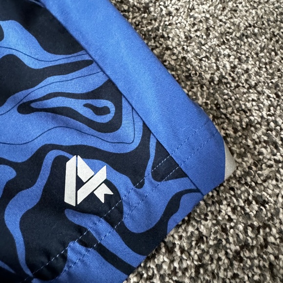 Fourlaps x Peloton - 5in Lined Shorts - Men's XL - Blue - Picture 7 of 8